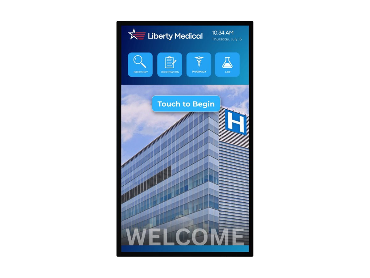 Planar URP552, 55in diagonal UHD Display, Direct-LED LCD, 70