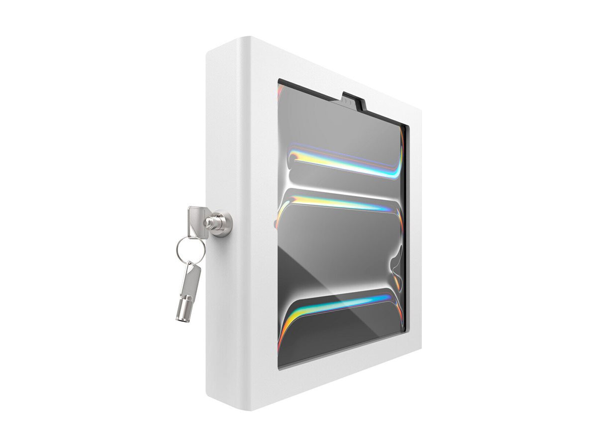 Compulocks iPad Pro M4 11" Apex Enclosure Mast Stand - White