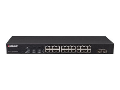 24-PORT GIGABIT ETHERNET POE+ WEB-MANAGED SWITCH WITH 2 SFP PORTS 240W