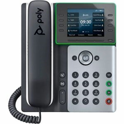 HP Poly Edge E350 IP Phone PoE-enabled GSA/TAA