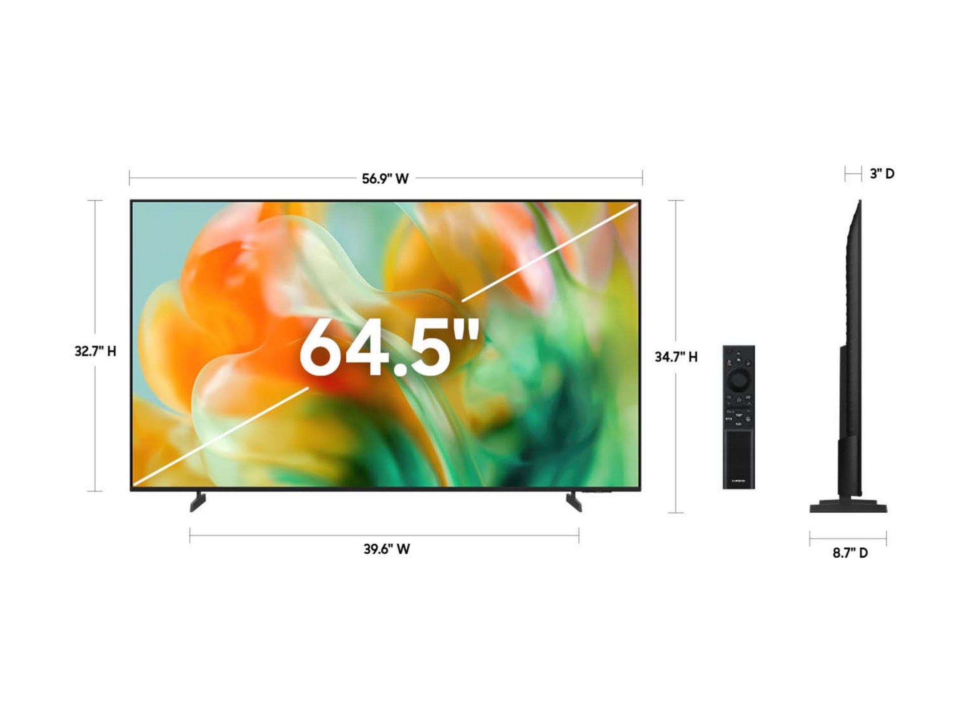 Samsung 65" 4K 144Hz Gaming Monitor UN65M80HAFXZA