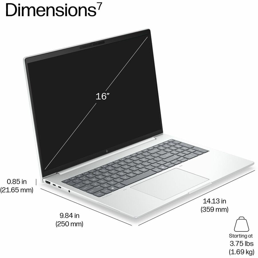 HP EliteBook 8 G2i 16in AI U7 365 32GB 512GB Touch PC