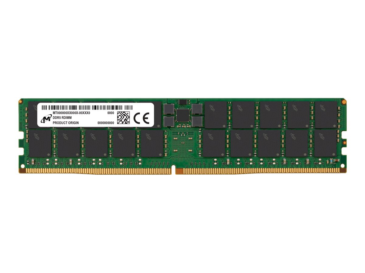 Micron 96GB DDR5-6400 RDIMM 2Rx4 CL52