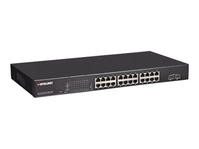 24-PORT GIGABIT ETHERNET POE+ WEB-MANAGED SWITCH WITH 2 SFP PORTS 240W