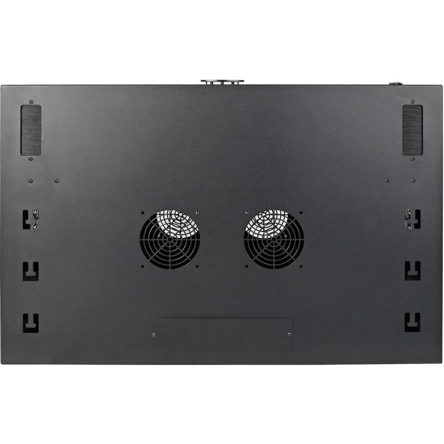 9U Wall Mount Rack Enclosure - Network Equipment Storage Cabinet | Tripp Lite SRW9UDPGVRT
