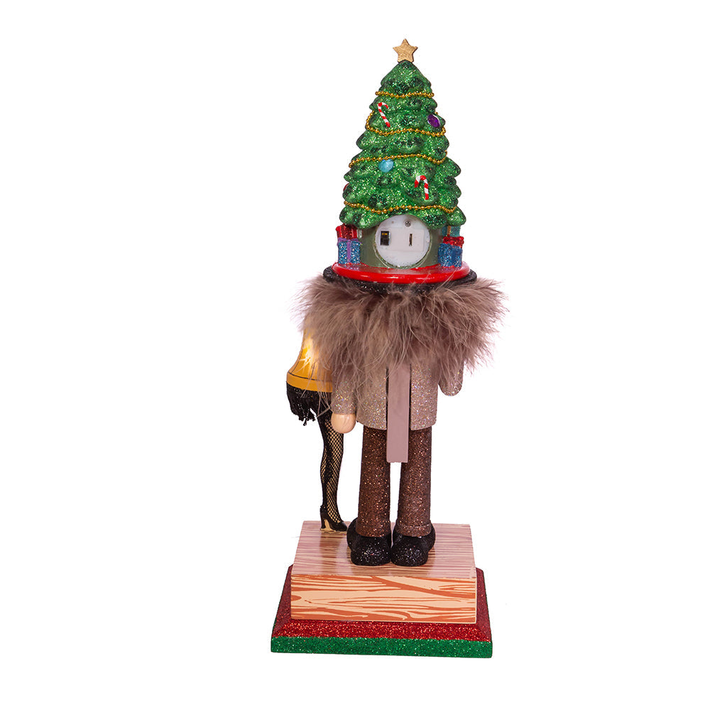 A Christmas Story Nutcracker with Lighted Leg Lamp - 15 Inch