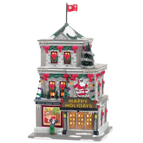 A Christmas Story Village Happy Holiday Department Store