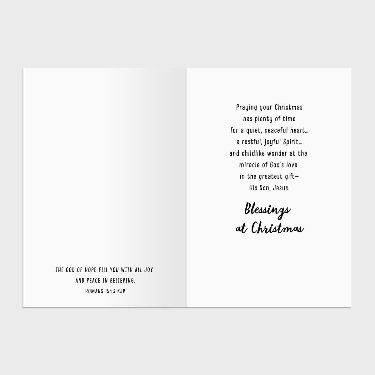 A Peaceful Christmas for You - 18 Christmas Boxed