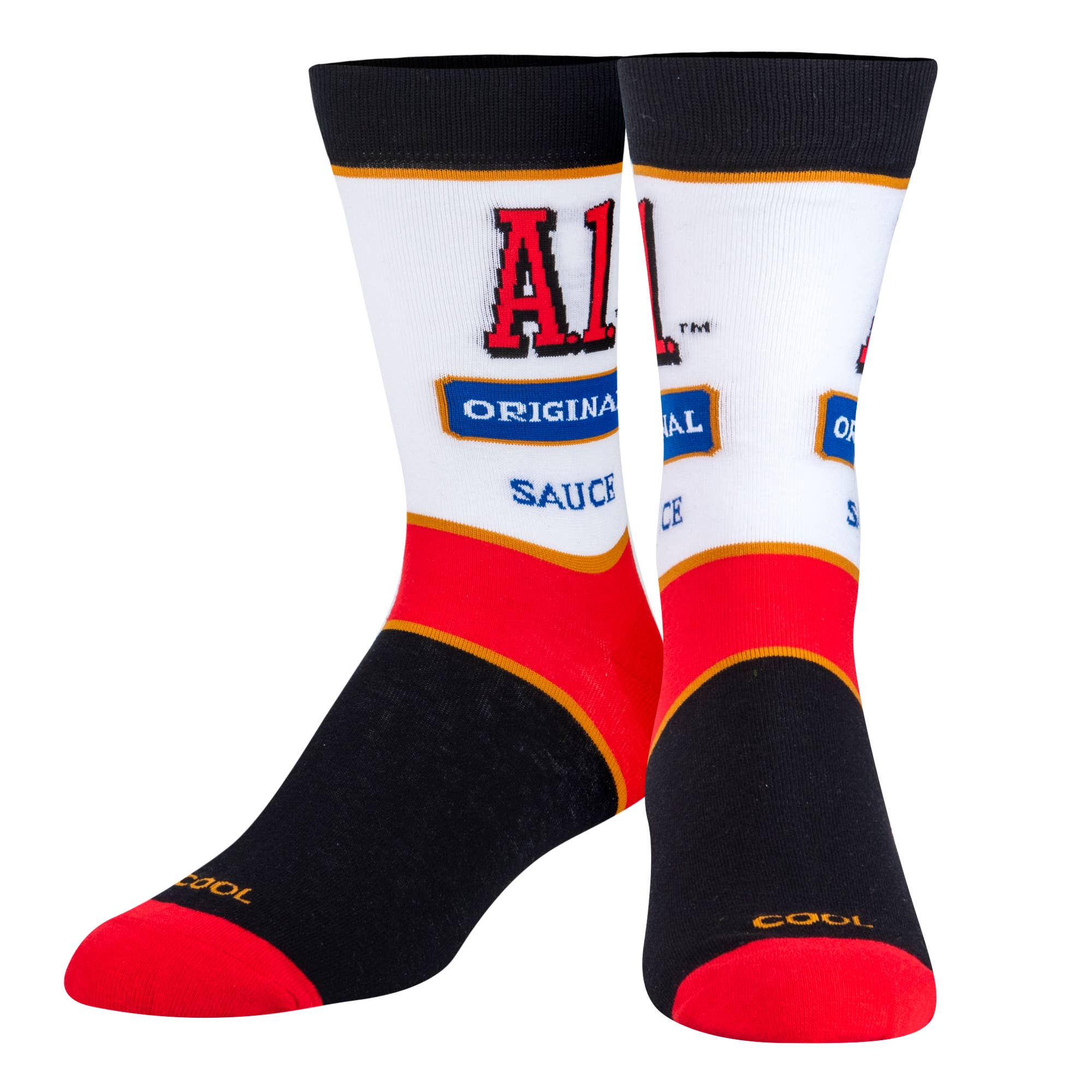 A1 Steak Sauce Crew Socks