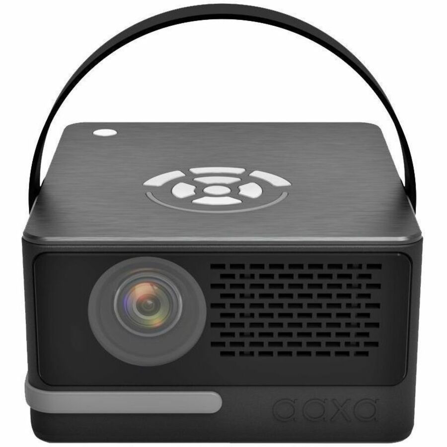 AAXA Technologies P6 DLP Projector - 16:9 - Portable - Gray Black - 1280 x 800 - Front - 3