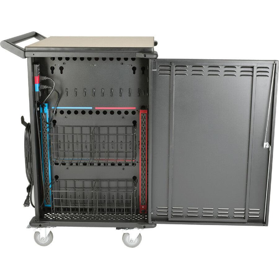 AC Charging Cart - Tripp Lite 45-Device Mobile Charging Cart | Tripp Lite by Eaton CSC45AC