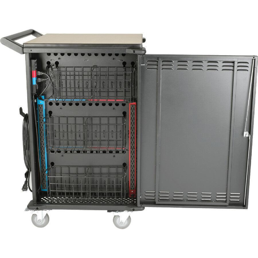 AC Charging Cart - Tripp Lite 45-Device Mobile Charging Cart | Tripp Lite by Eaton CSC45AC