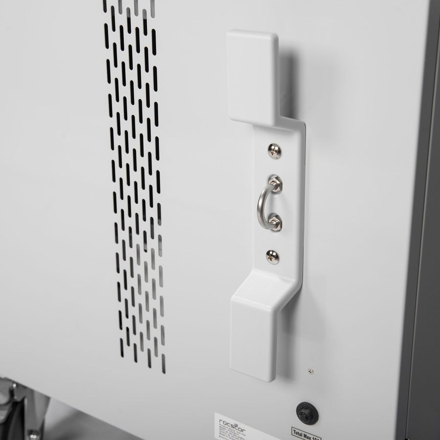 AC Charging Cart Up to 32 Devices - Rocstor Volt V32 Steel Enclosure Notebook Chromebook Charging Station VT0V32-01