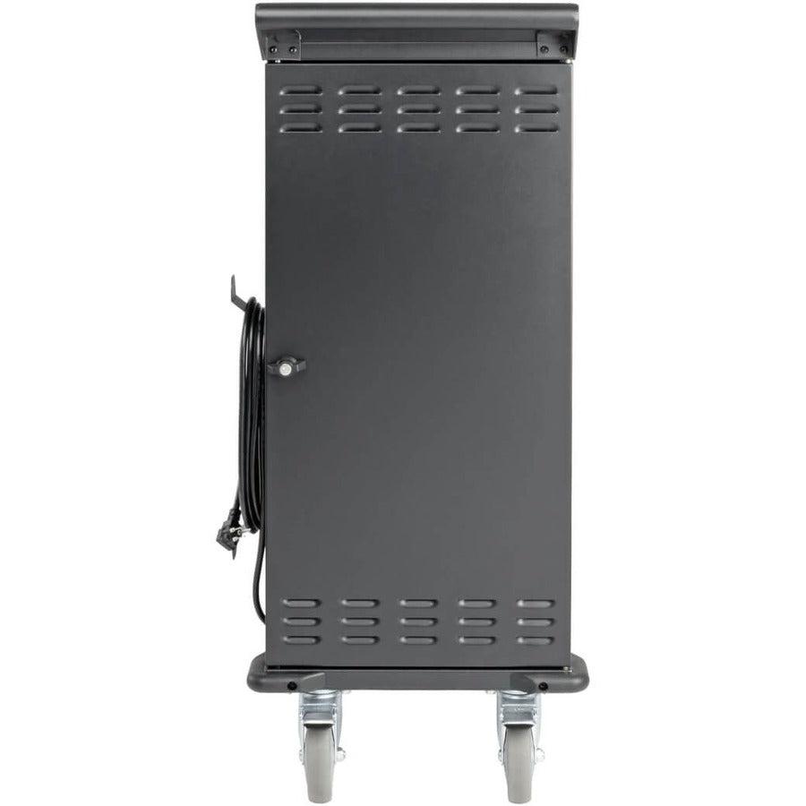 AC Charging Cart for 21 Devices - Laptops & Chromebooks | Tripp Lite by Eaton CSC21AC