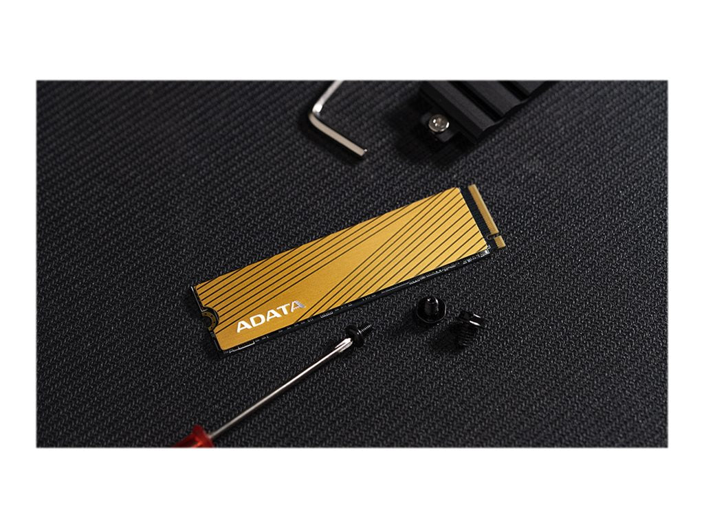ADATA FALCON - SSD - 512 GB - internal - M.2 2280 - PCIe 3.0 x4 (NVMe) - 256-bit AES - integrated heatsink