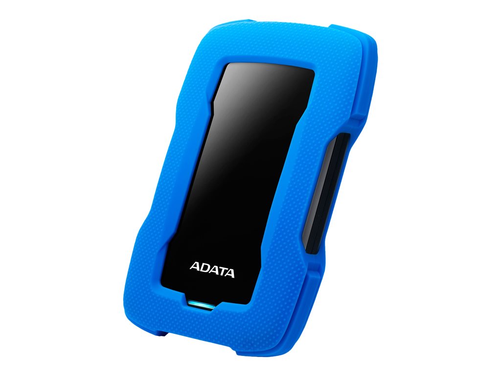 ADATA HD330 - Hard drive - 2 TB - external (portable) - USB 3.1 - 256-bit AES - blue