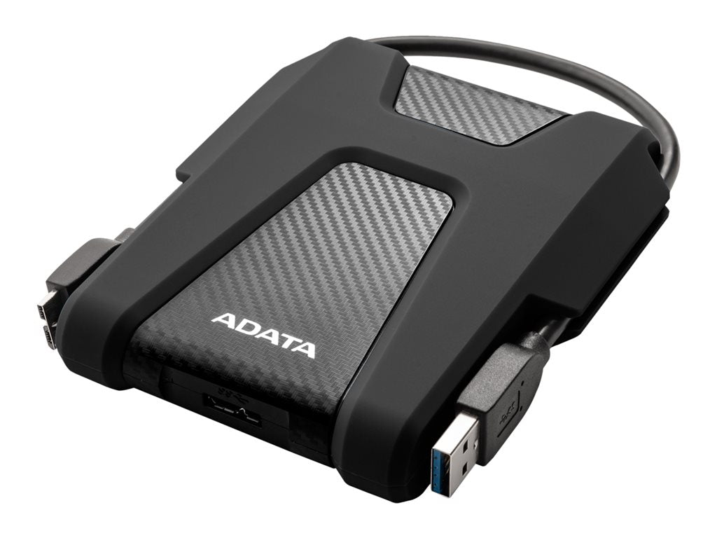 ADATA HD680 - Hard drive - encrypted - 1 TB - external (portable) - USB 3.1 - 256-bit AES - black