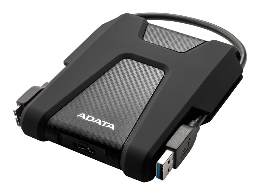 ADATA HD680 - Hard drive - encrypted - 2 TB - external (portable) - USB 3.1 - 256-bit AES - black