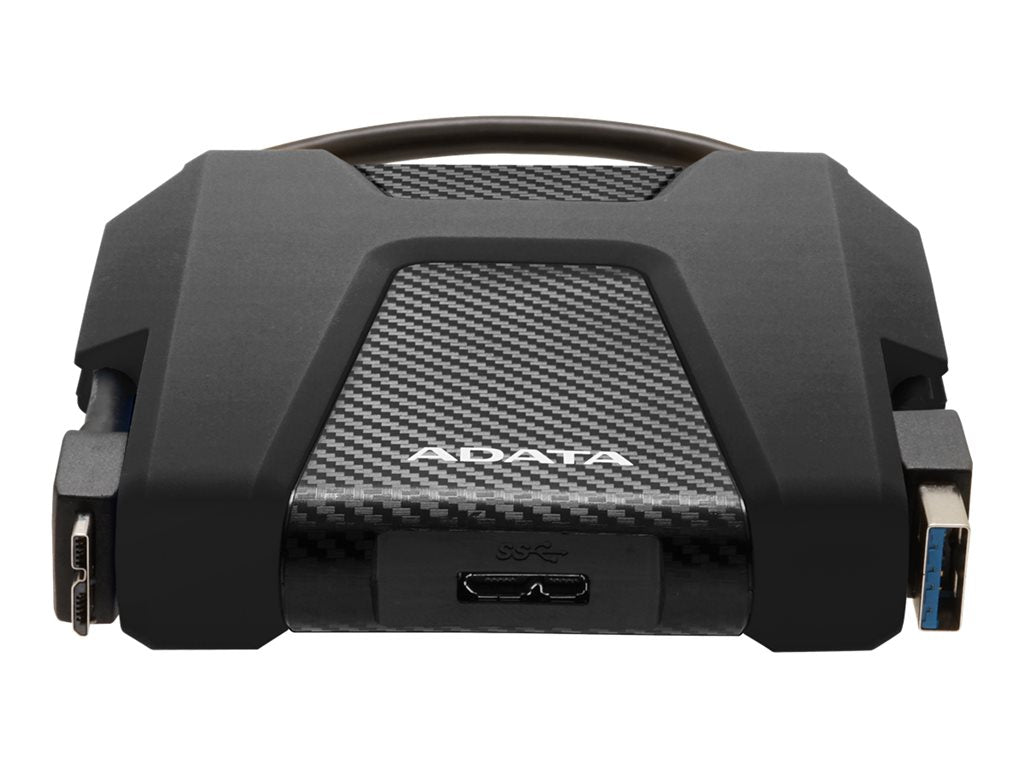 ADATA HD680 - Hard drive - encrypted - 2 TB - external (portable) - USB 3.1 - 256-bit AES - black