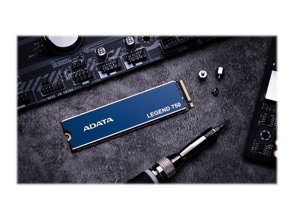 ADATA Legend 750 - SSD - 500 GB - internal - M.2 2280 - PCIe 3.0 x4 (NVMe) - 256-bit AES