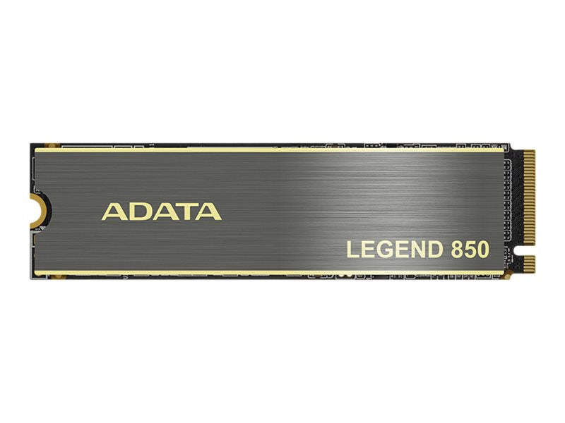 ADATA Legend 850 - SSD - 512 GB - internal - M.2 2280 - PCIe 4.0 x4 (NVMe) - 256-bit AES - integrated heatsink