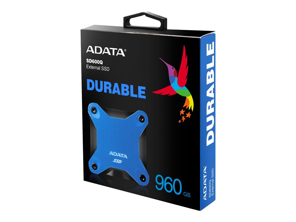 ADATA SD600Q - SSD - 240 GB - external - USB 3.1 - blue