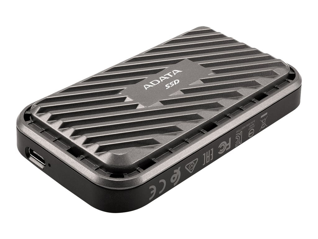 ADATA SE770G - SSD - 512 GB - external (portable) - USB 3.2 Gen 2 (USB-C connector) - black