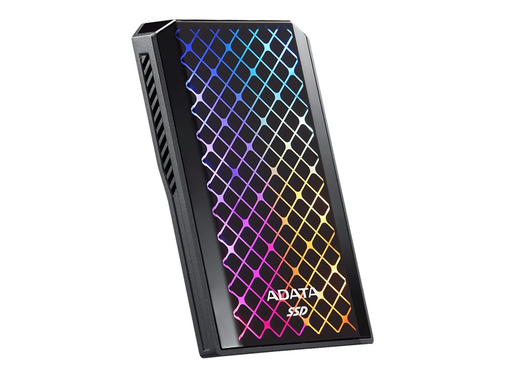 ADATA SE900G - SSD - 1 TB - external (portable) - USB 3.2 Gen 2x2 (USB-C connector) - black