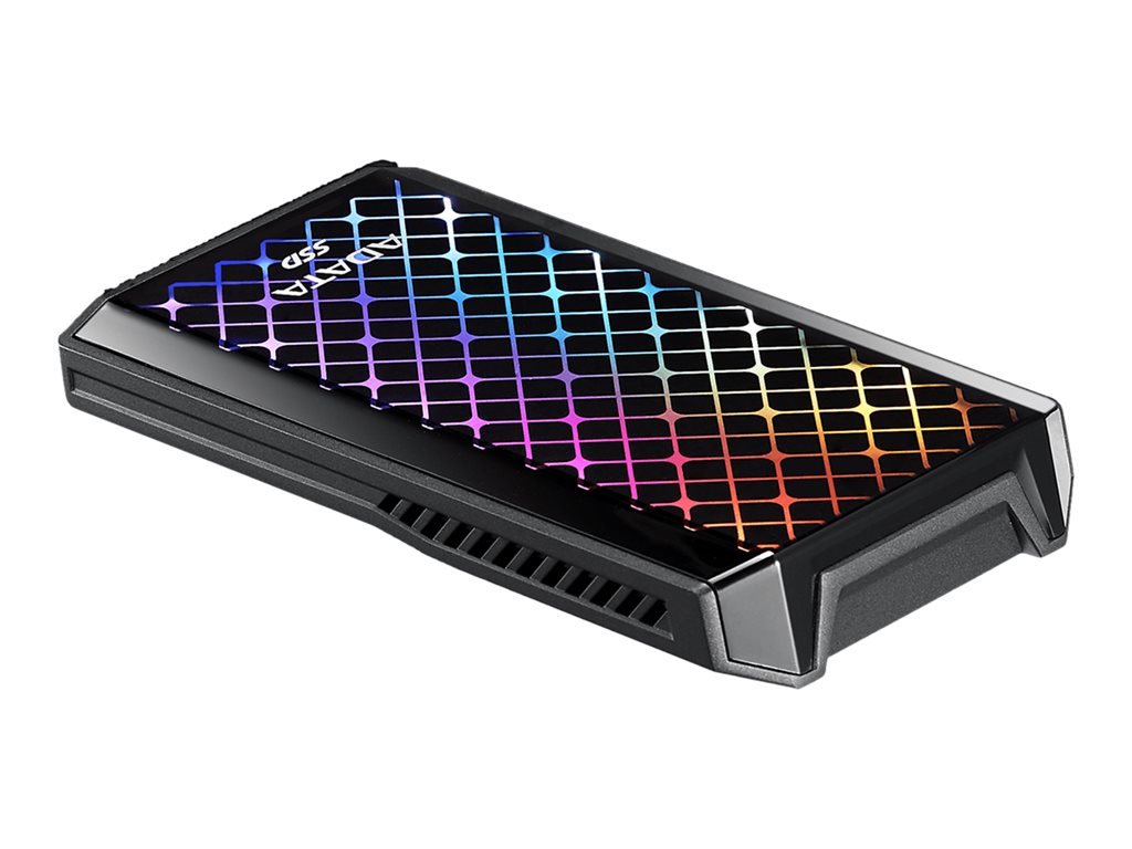 ADATA SE900G - SSD - 1 TB - external (portable) - USB 3.2 Gen 2x2 (USB-C connector) - black