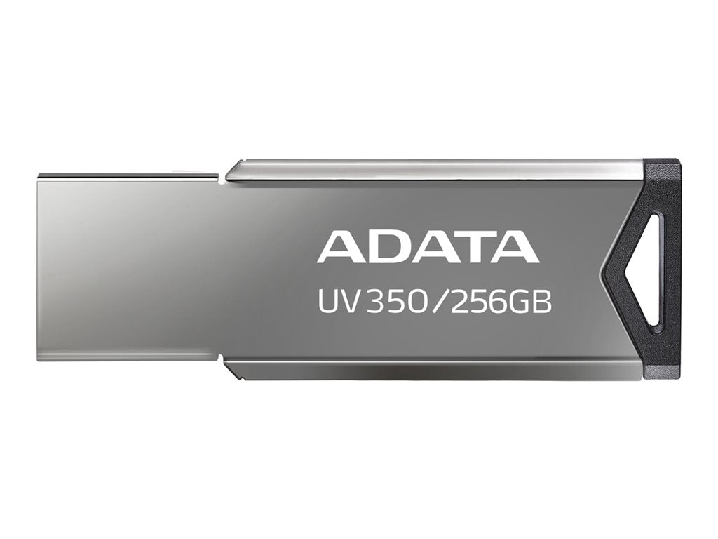 ADATA UV350 - USB flash drive - 256 GB - USB 3.2 Gen 1 - silver