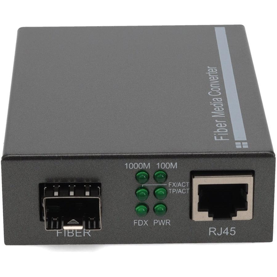 ADD-FMC-FX-SFP Media Converter - RJ-45 to Open SFP Port