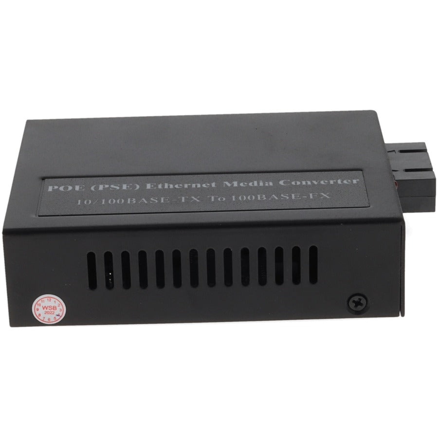 ADD-FMCP-FX-SC POE Media Converter - 100Base-TX to 100Base-FX Multi-Mode Fiber SC