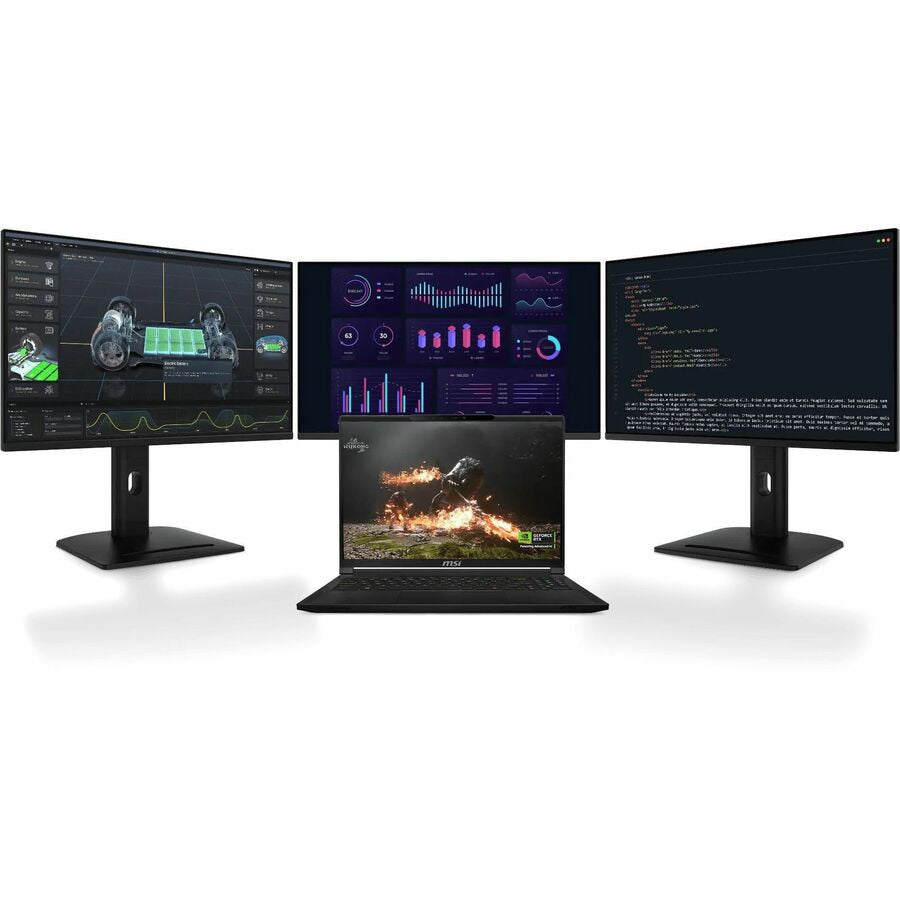 AI Gaming Laptop - MSI Stealth A16 AI+ RTX 5070 Ti OLED Display | Tecisoft