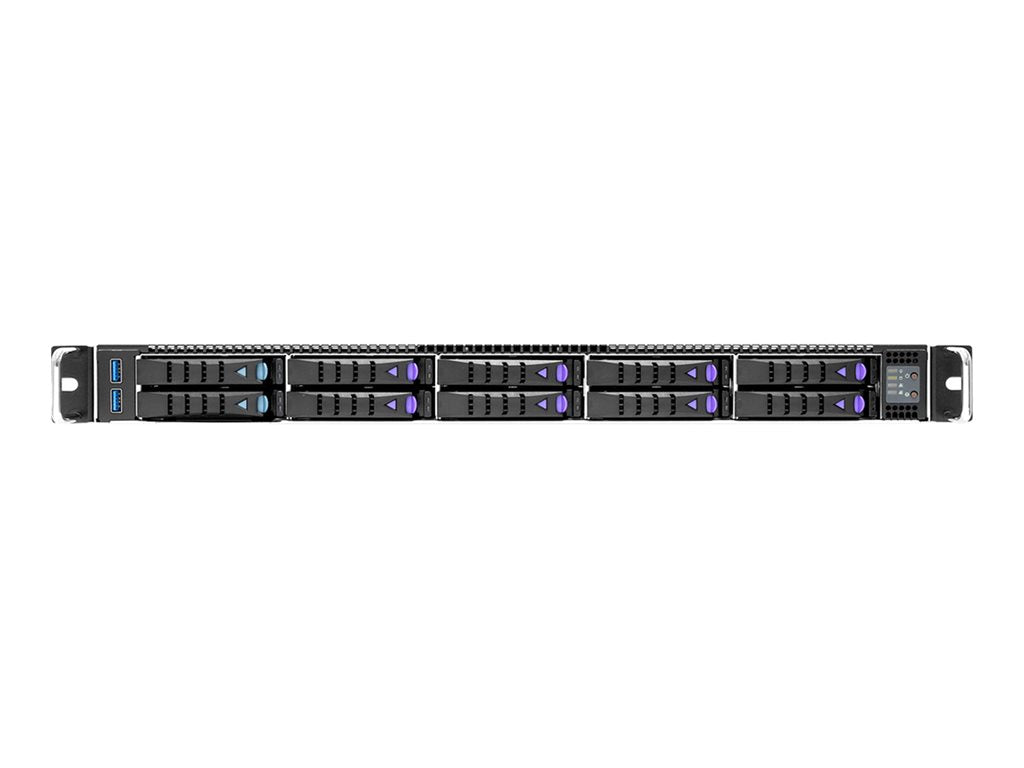 AIC SB102-TU - Server - rack-mountable 1U - no CPU up to - RAM 0 GB - hot-swap 2.5 XP1-S102TU03