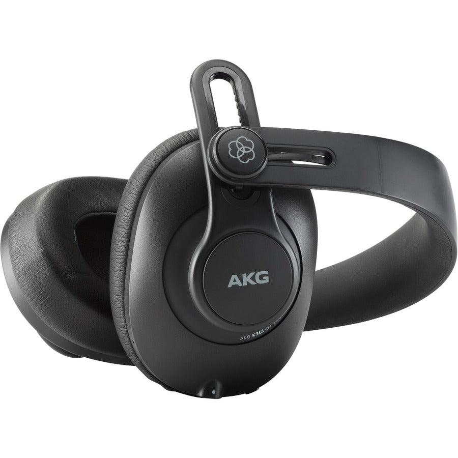 AKG K361-BT Over-Ear, Closed-Back, Foldable Studio Headphones with Bluetooth K361BT