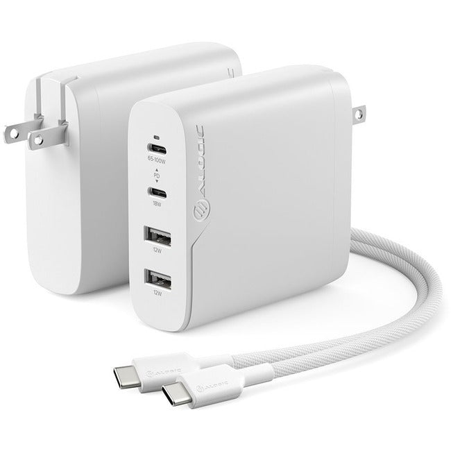 ALOGIC 4X100 Rapid Power 4 Port 100WGaNCharger WCG4X100-US
