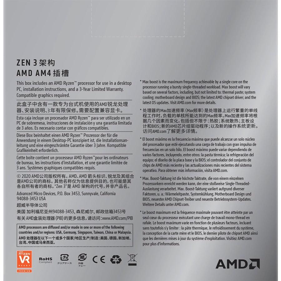 AMD Ryzen 7 5000 5700G Octa-core (8 Core) 3.80 GHz Processor - OEM Pack 100-000000263