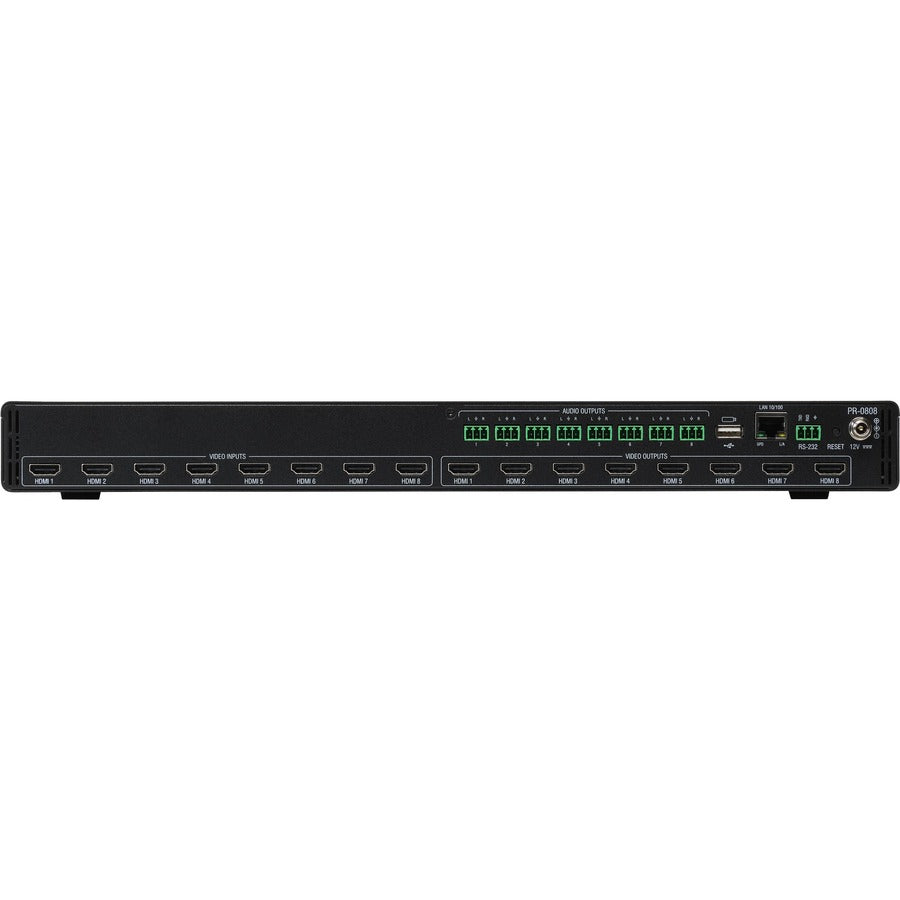 AMX 8x8 4K60 HDMI Switcher AMX-PR-0808