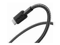 ANKER 322 USB-C/USB-A Data Transfer Cable - 6 ft USB-C/USB-A Data Transfer Cable - Black