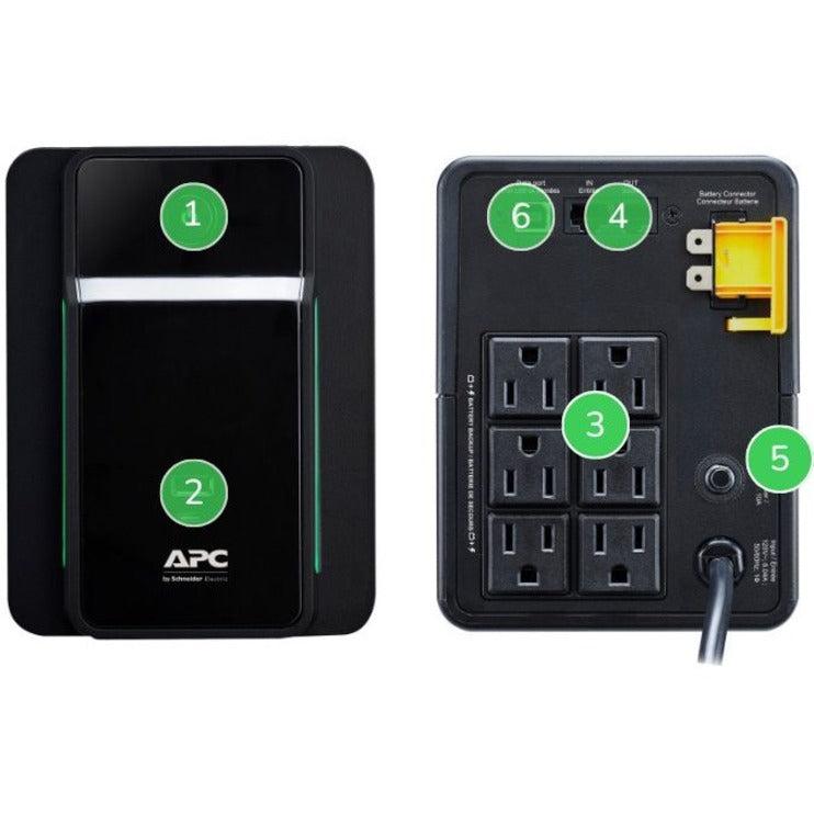 APC Back-UPS 950VA - Tower Battery Backup with Surge Protection | Tecisoft BVK950M2