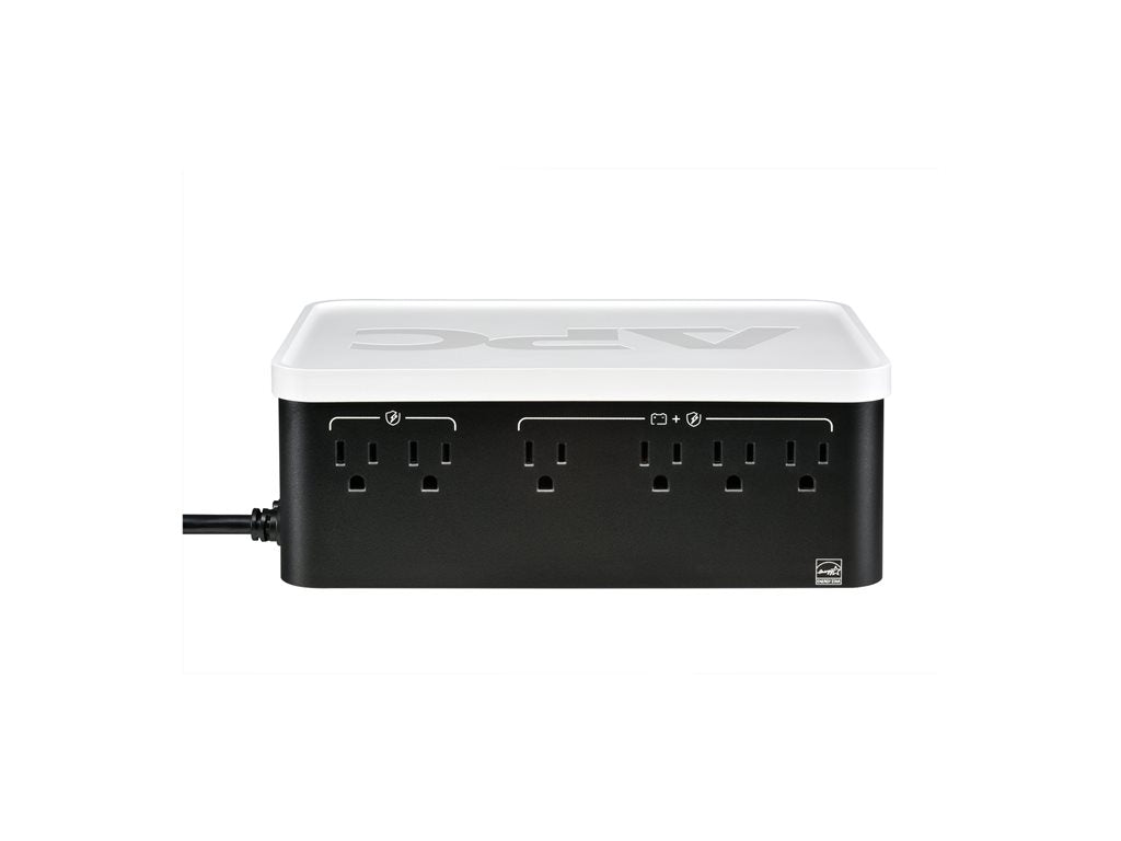APC Back-UPS BE500G3 - UPS - USB-C + USB-A, Battery not user replaceable - AC 120 V - 300 Watt - 500 VA - output connectors:
