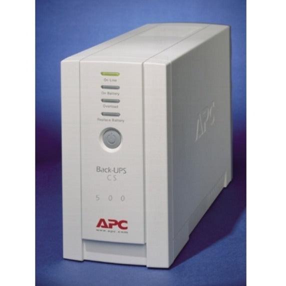 APC Back-UPS CS 500VA, 120V, Beige, 6 Outlets BK500