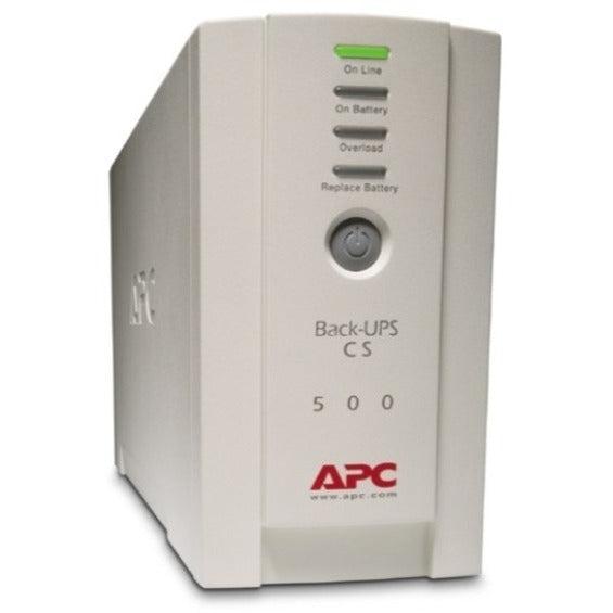 APC Back-UPS CS 500VA, 120V, Beige, 6 Outlets BK500