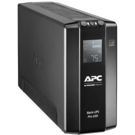 APC Back-UPS Pro 650VA - Battery Backup UPS with LCD | Tecisoft BR650MI