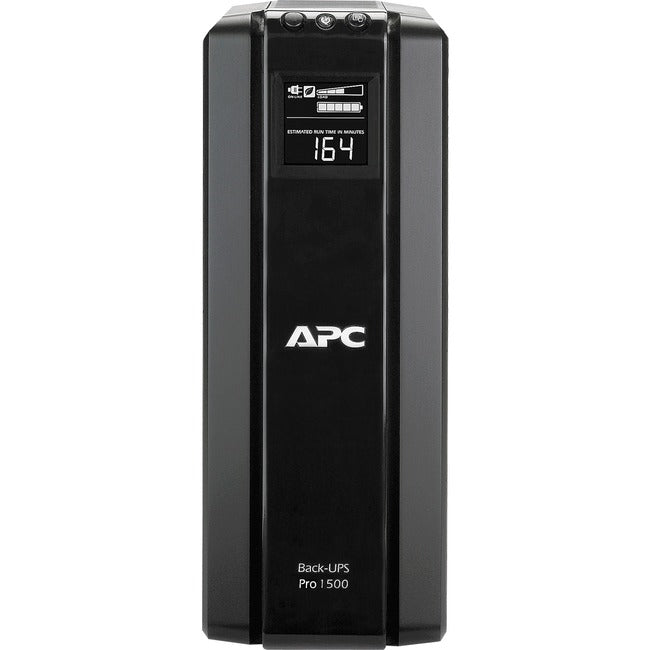 APC Back-UPS Pro BR1500G - 1500VA/865W UPS Battery Backup with LCD Display | Tower