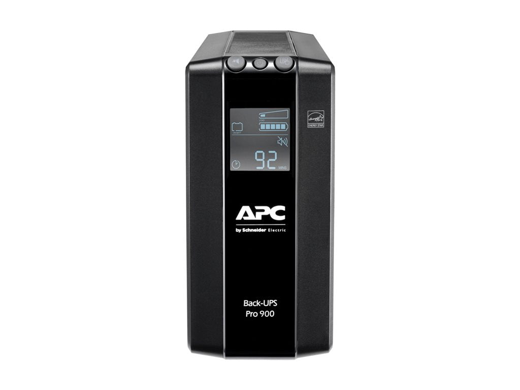 APC Back-UPS Pro BR900MI - UPS - AC 230 V - 540 Watt - 900 VA - USB - output connectors: 6 - black