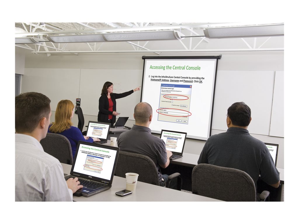 APC InfraStruxure Central Administrator Training - lectures and labs - on-site WNSCISXCADM