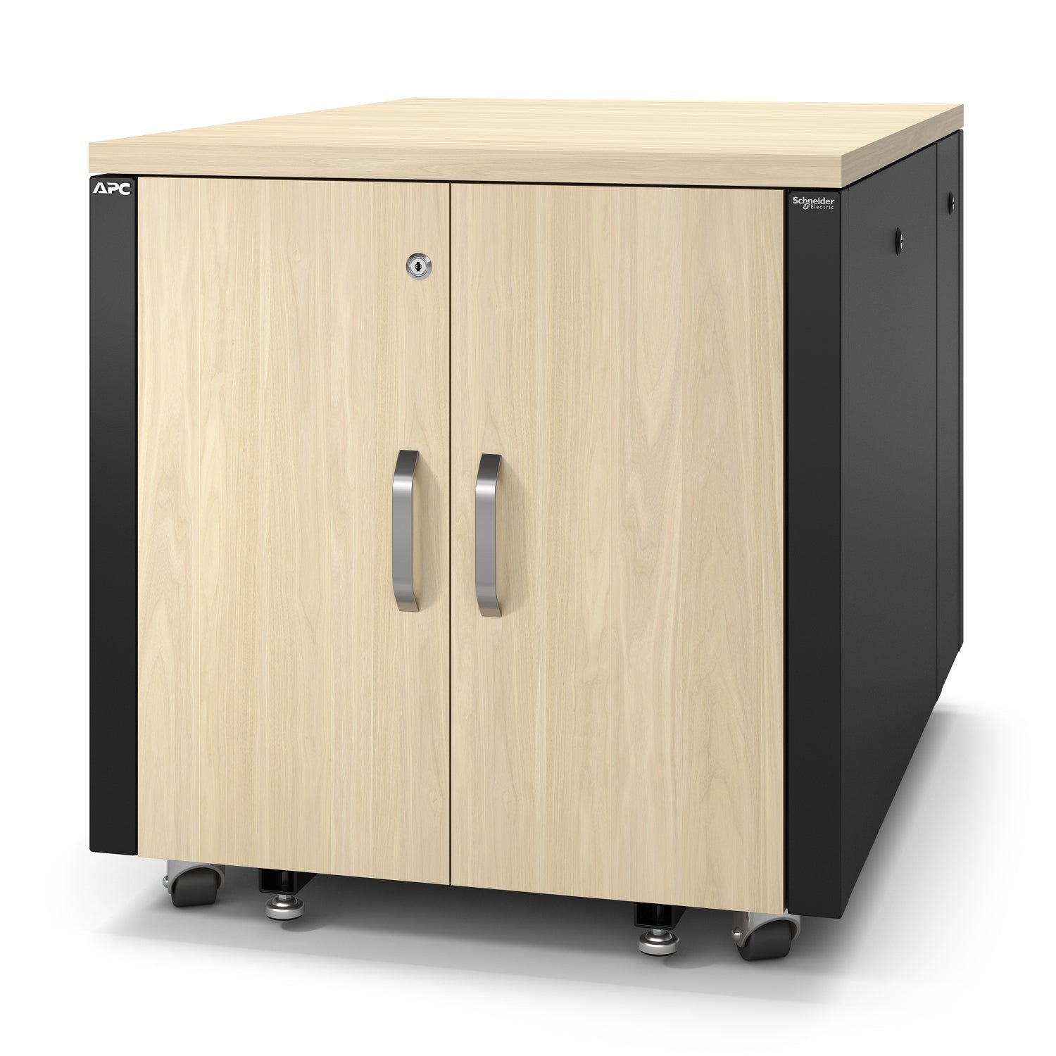 APC NetShelter Soundproof, 12U, Server Rack Enclosure AR4012A