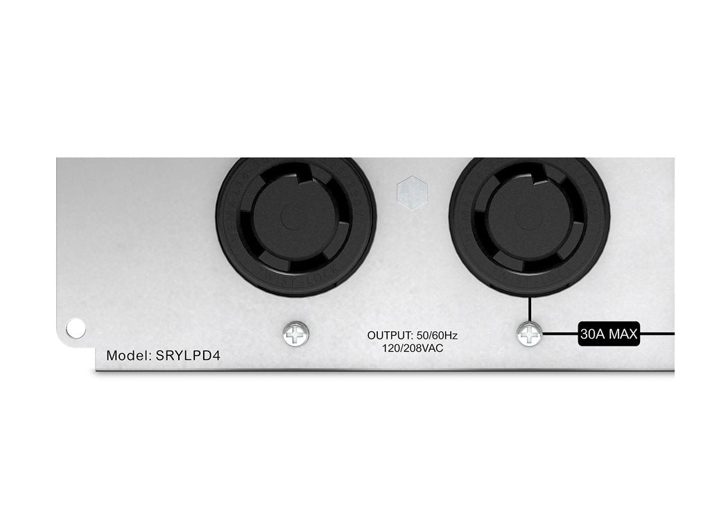 APC - Power backplate - with 2x NEMA L14-30R SRYLPD4