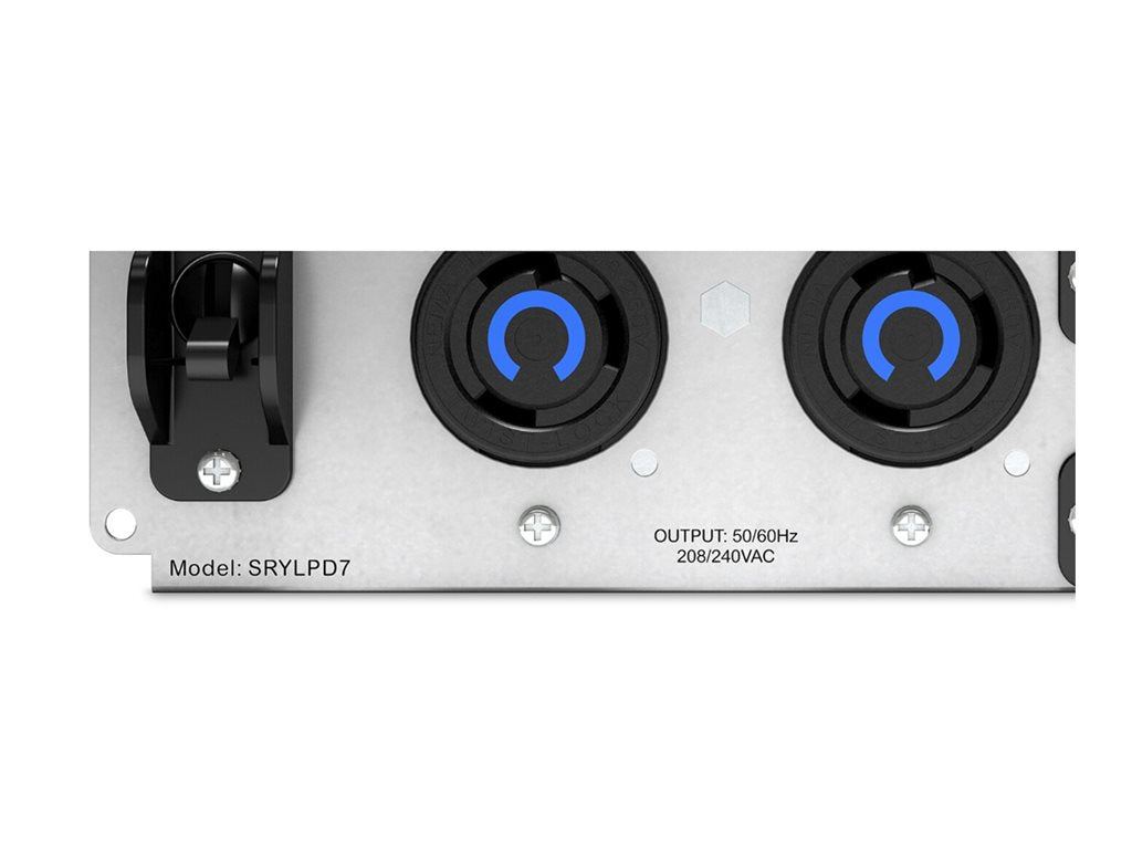 APC - Power backplate - with 3x NEMA L6-20R - for lAPC Smart-UPS Modular Ultra SRYLPD7